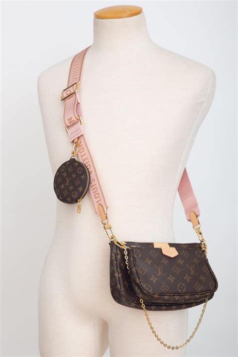 louis vuitton crossbody bag with pink strap|Louis Vuitton pink shoulder bag.